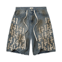 Vale Forever White Charm Jorts 'Mid Wash'