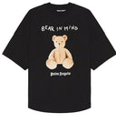 Palm Angels Bear In Mind Cropped Tee Black one-kickz