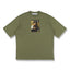 Off-White Green Caravaggio Boy Skate Oversized T-Shirt
