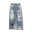 Mixed Emotions Blue ´Canvas´ Denim