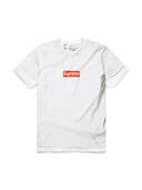 Supreme MM6 Maison Margiela Box Logo Tee White