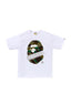 BAPE 1st Camo Bape Kanji Tee White/Green