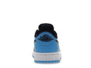 Jordan 1 Retro Low OG Black Dark Powder Blue (Women's)