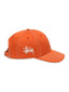 STUSSY LOW PRO BASIC STITCH STRAPBACK ORANGE