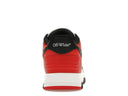 OFF-WHITE Out Of Office OOO Low Tops Red Black (2024)