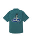 Supreme Rhinestone Pin Up S/S Work Shirt Green