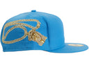 Supreme Jesus Piece S Logo New Era 59Fifty Hat Blue