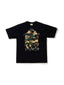 BAPE 1st Camo Katakana Tee Black/Yellow