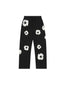 Denim Tears Cotton Wreath Baggy Sweatpants Black