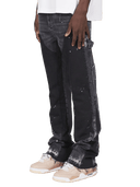 Reputation Studios Flare Denim Black