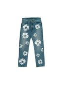 Denim Tears x Levi's 501 Cotton Rhinestone Wreath Jeans Indigo