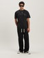 PALM ANGELS CURVED LOGO TEE BLACK