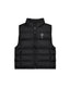 Trapstar Hyperdrive Piped windbreaker black vest