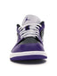 Jordan 1 Low Court Purple Black