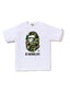 BAPE ABC Camo By Bathing Ape Tee White/Green