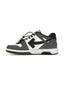 OFF-WHITE Out Of Office OOO Low Tops Dark Gray Black
