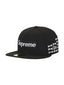 Supreme Bones Box Logo New Era 59Fifty Fitted Hat Black