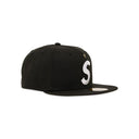 Supreme Gold Cross S Logo New Era 'Black'