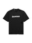 Balenciaga Caps Distressed Flatground Black T-Shirt