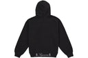 Supreme God Over Money Zip Up Hooded Sweatshirt Black