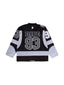 BAPE Multi Logo Relaxed Fit Ls Ice Hockey Jersey