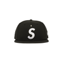 Supreme Gold Cross S Logo New Era 'Black'