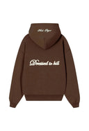 Nude Project Kill Bill Zip-up Hoodie Brown