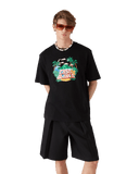 Casablanca Beach Wave Black T-Shirt
