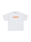 Balenciaga Metal Vintage Oversized T-Shirt White/Multi