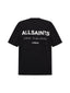 Allsaints Tokyo Graphic Print Black T-Shirt
