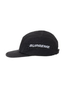 Supreme Side Zip Camp Cap (SS26) Black