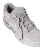 Off White Out Of Office For Walking Suede Sneakers Grey one-kickz