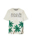 Palm Angels Palms&Skull Vintage T-Shirt White/Green