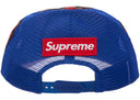 Supreme Vanson Leathers Spider-Man Mesh Back 6-Panel Hat Red