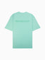 Balenciaga Back Logo Regular Fit Vintage T-shirt Mint one-kickz