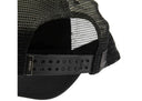 AMIRI Embroidered Logo Trucker Cap Black/Carolina Blue