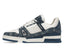 Louis Vuitton LV Trainer Monogram Denim White Blue