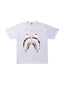 BAPE 1st Camo Shark Tee (SS22) White/Yellow