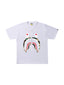 BAPE 1st Camo Shark Tee (SS22) White/Yellow