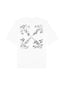 Off-White Paint Splat Arrow Skate Tee White Black