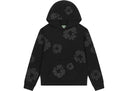 Denim Tears Mono Wreath Hoodie Black