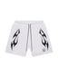 Hellstar Flame Short White Black