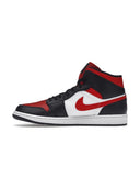 Jordan 1 Mid White Black Red 2022 one-kickz