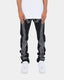 MNML SKELETON CRYSTAL JEANS