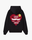 Nude Project Heartbroken Zip-Up Hoodie Black