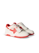 Off-White Out Of Office White Red Sneakers