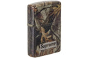 Supreme Camo Logo Zippo Realtree Hardwoods Camo